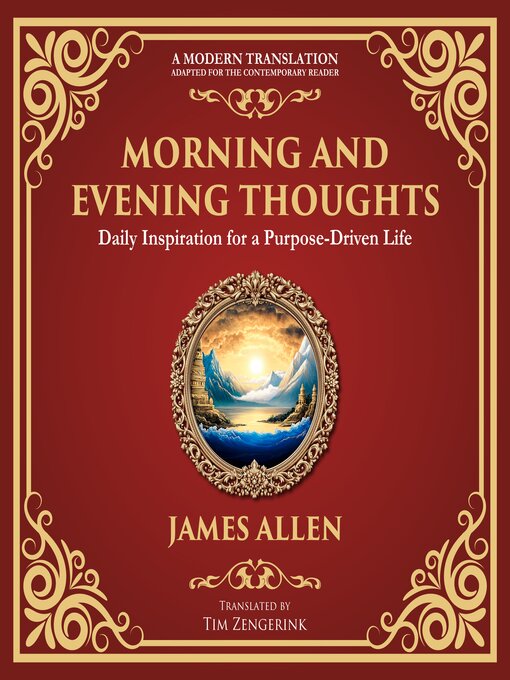 Title details for Morning and Evening Thoughts by James Allen - Available